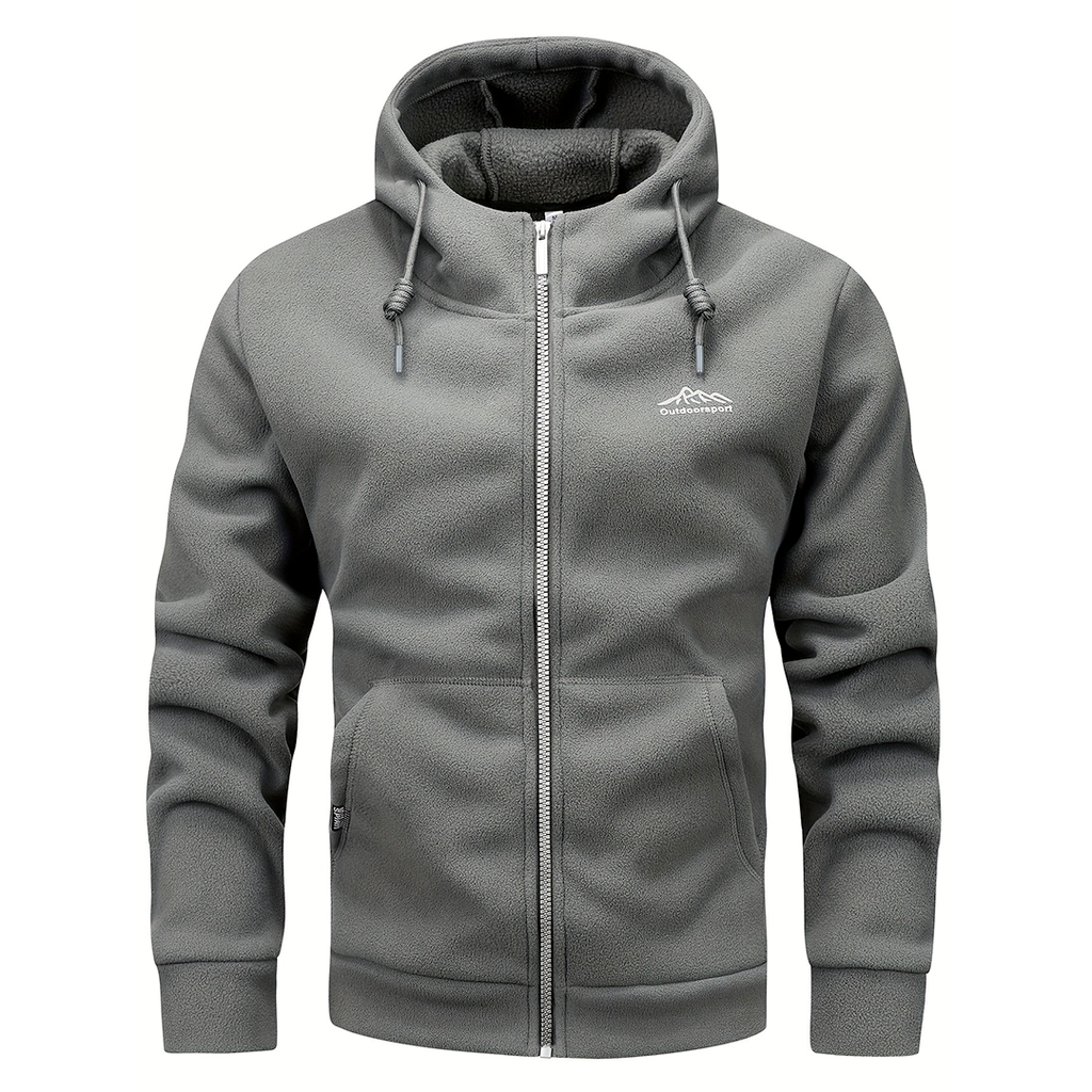 SoftCore Zip-Hoodie in Grün #color_grün