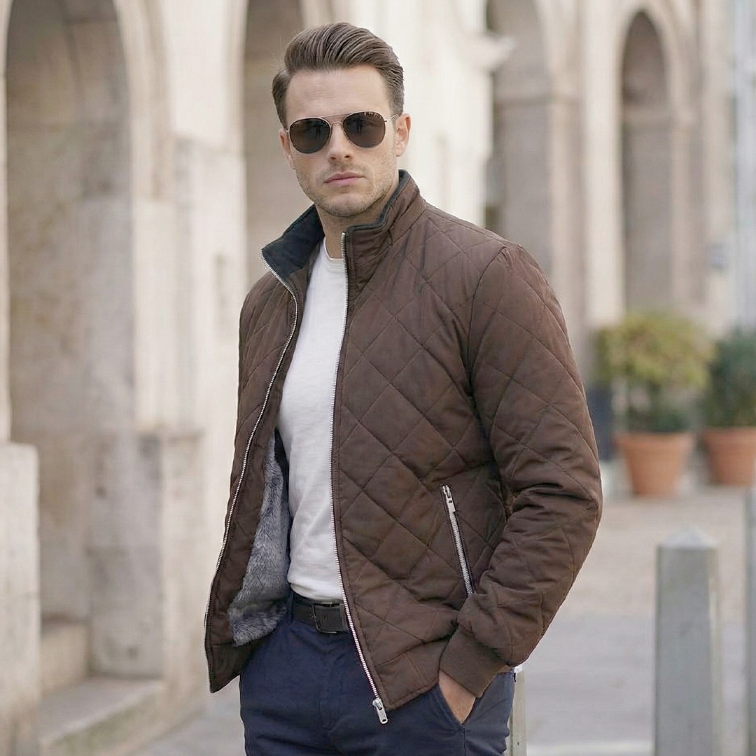 Everline Steppjacke Detailaufnahme