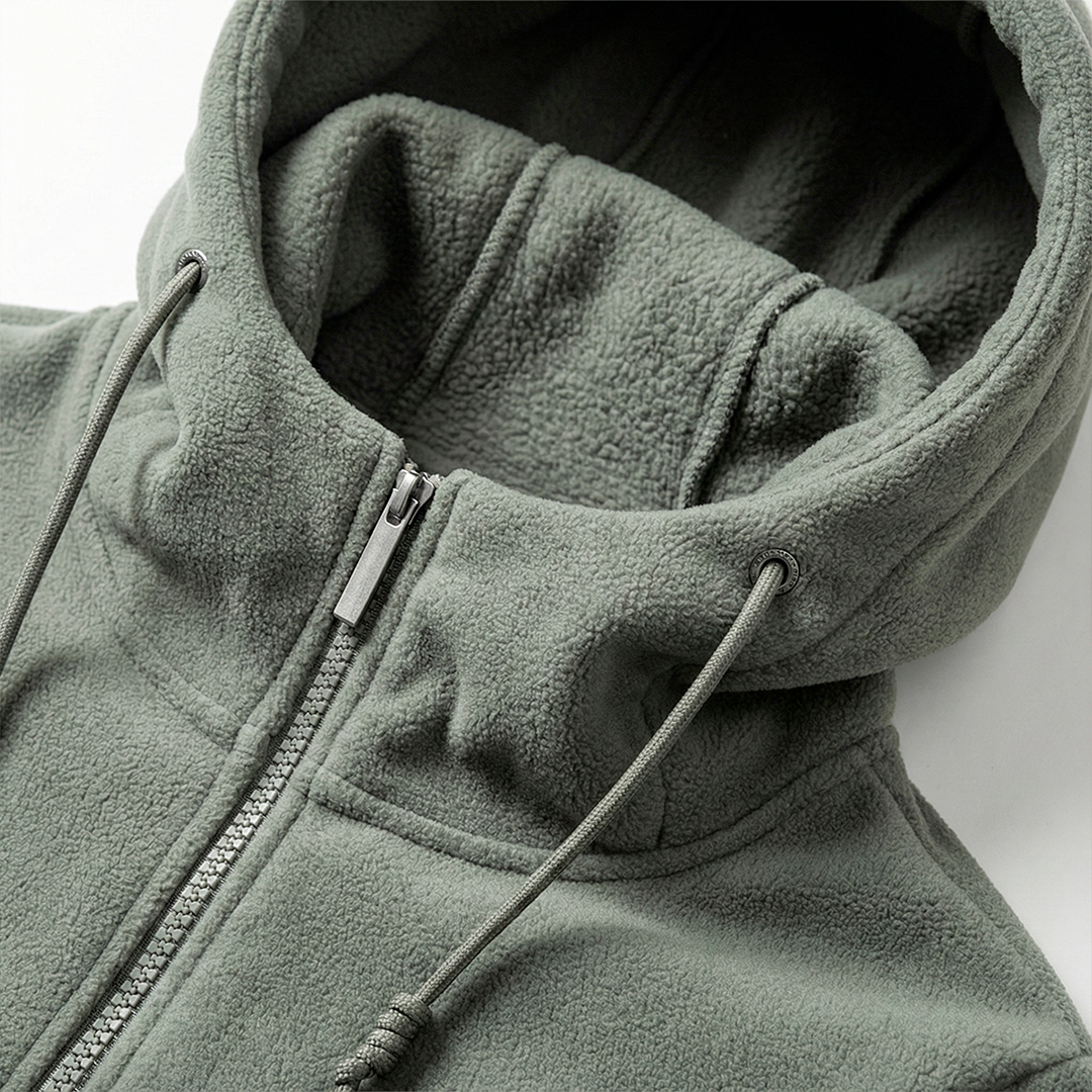 SoftCore Zip-Hoodie in Grün #color_grün