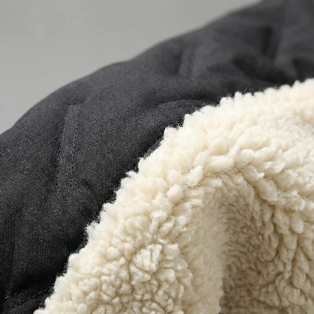 Oversized Kapuzenjacke in Grau #color_grau