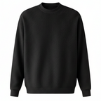 Rippstrick Pullover in Schwarz #color_schwarz