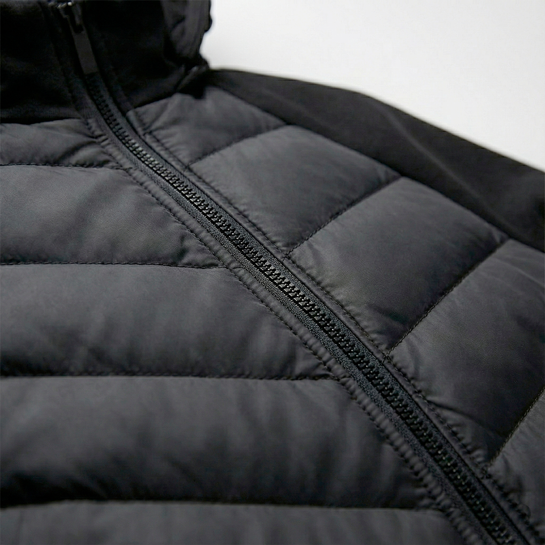 Hybrid Thermojacke in Grau #color_grau