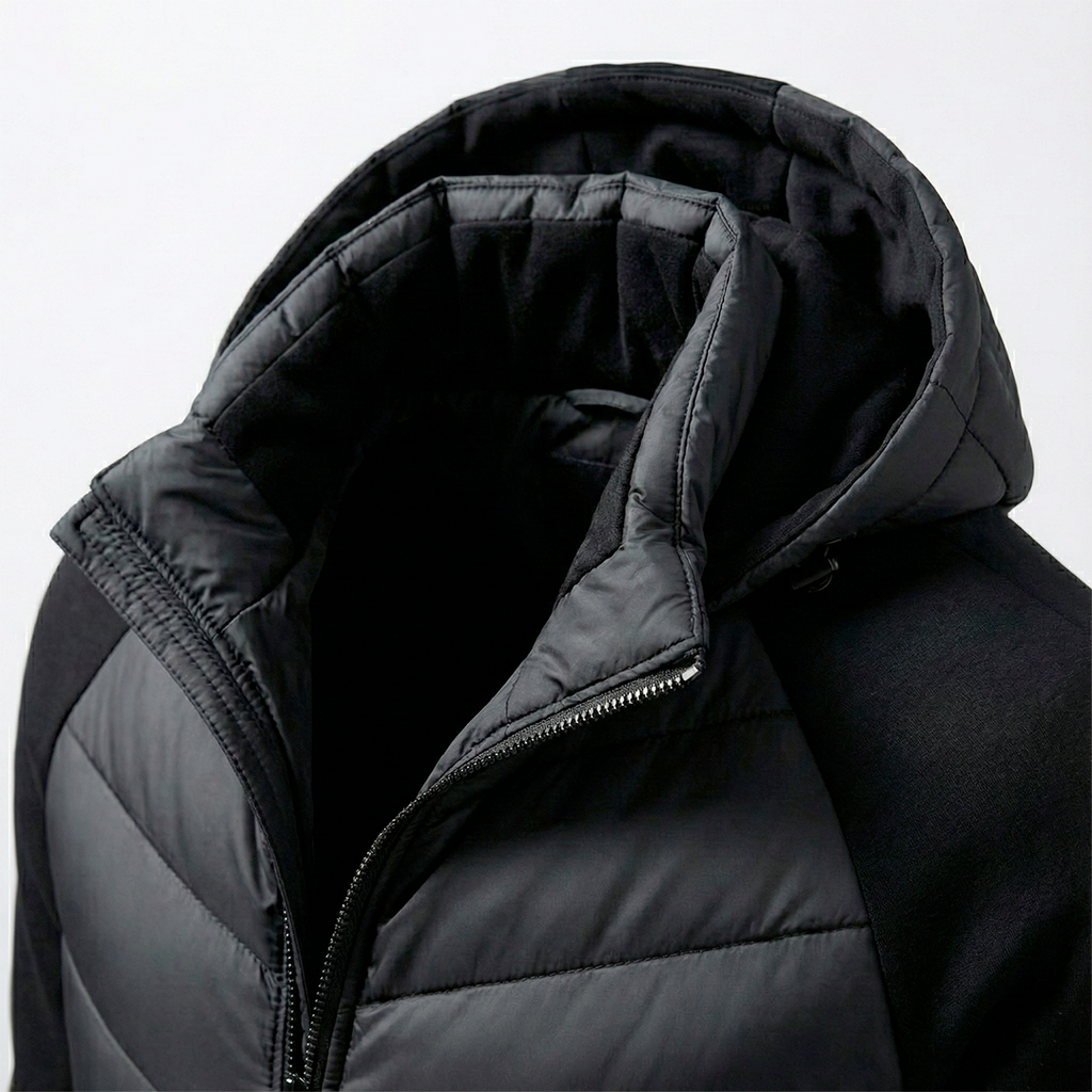 Hybrid Thermojacke in Schwarz #color_schwarz