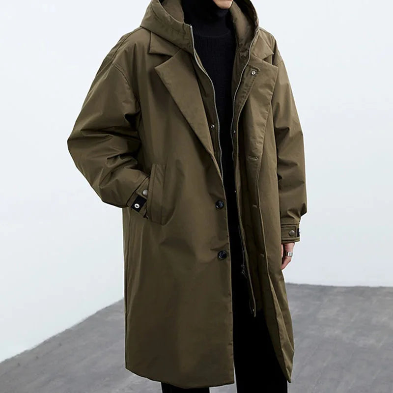 Stein Parka in Olivgrün #color_olivgrün