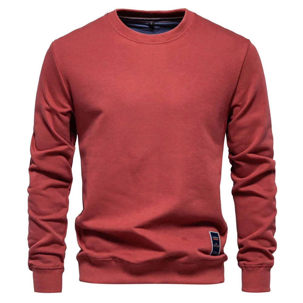 Sweatshirt in Rot #color_rot