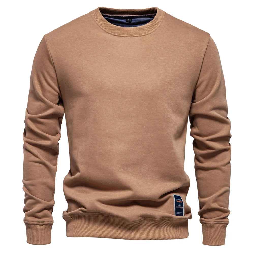 Sweatshirt in Khaki #color_khaki