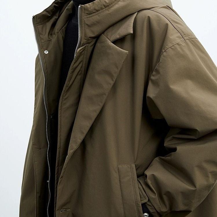 Stein Parka Detailaufnahme