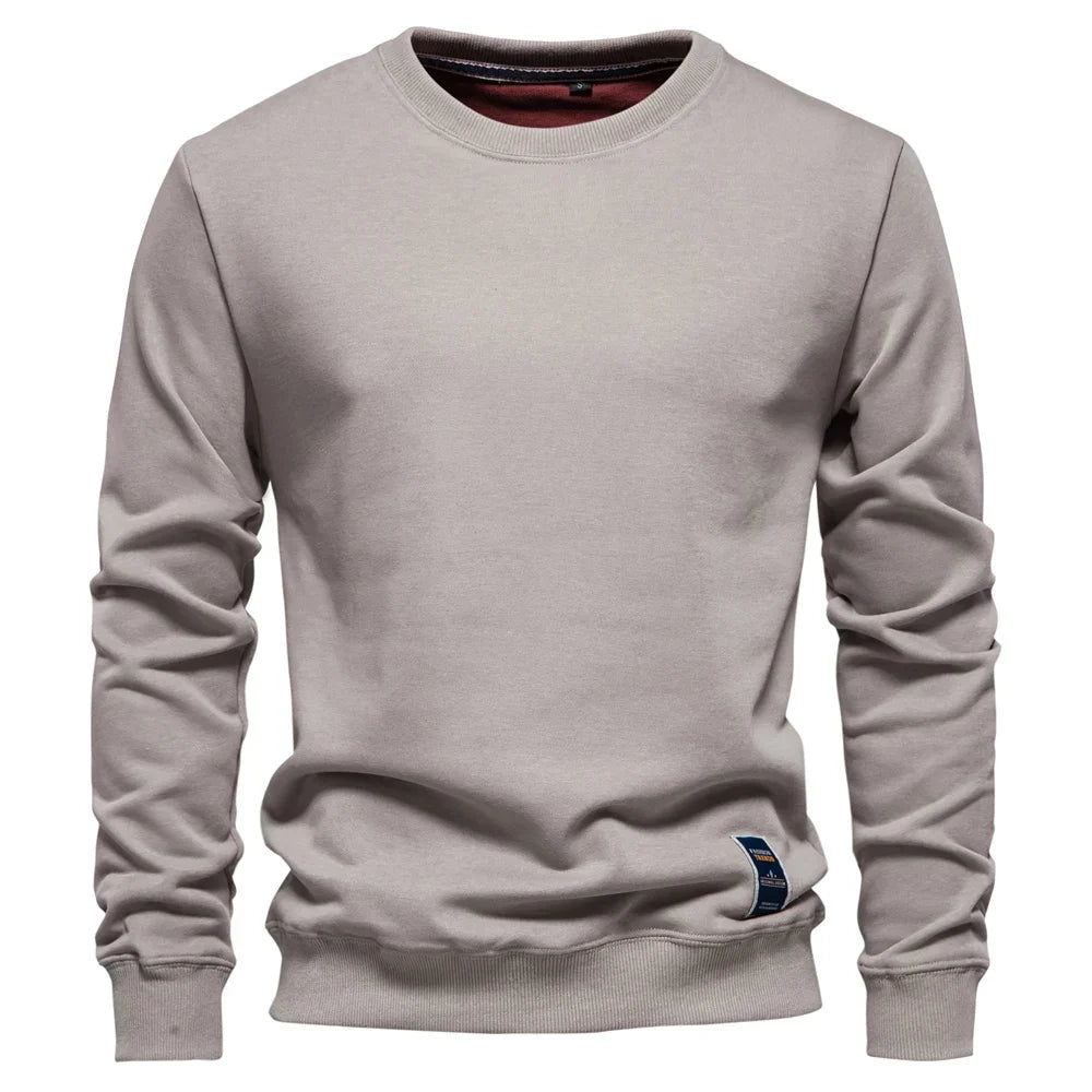 Sweatshirt in Hellgrau #color_hellgrau