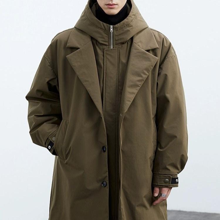 Stein Parka in Olivgrün #color_olivgrün