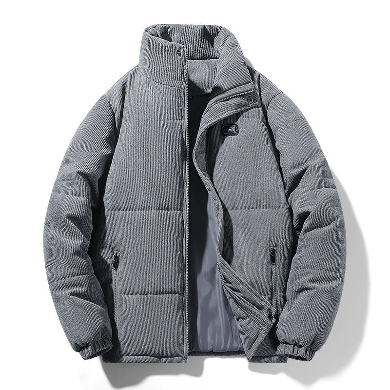 Cordjacke in Grau #color_grau
