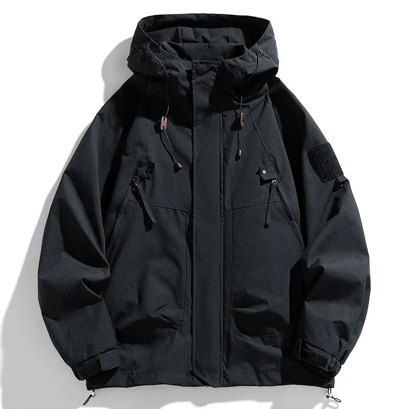 Leichte Windjacke in Schwarz #color_schwarz
