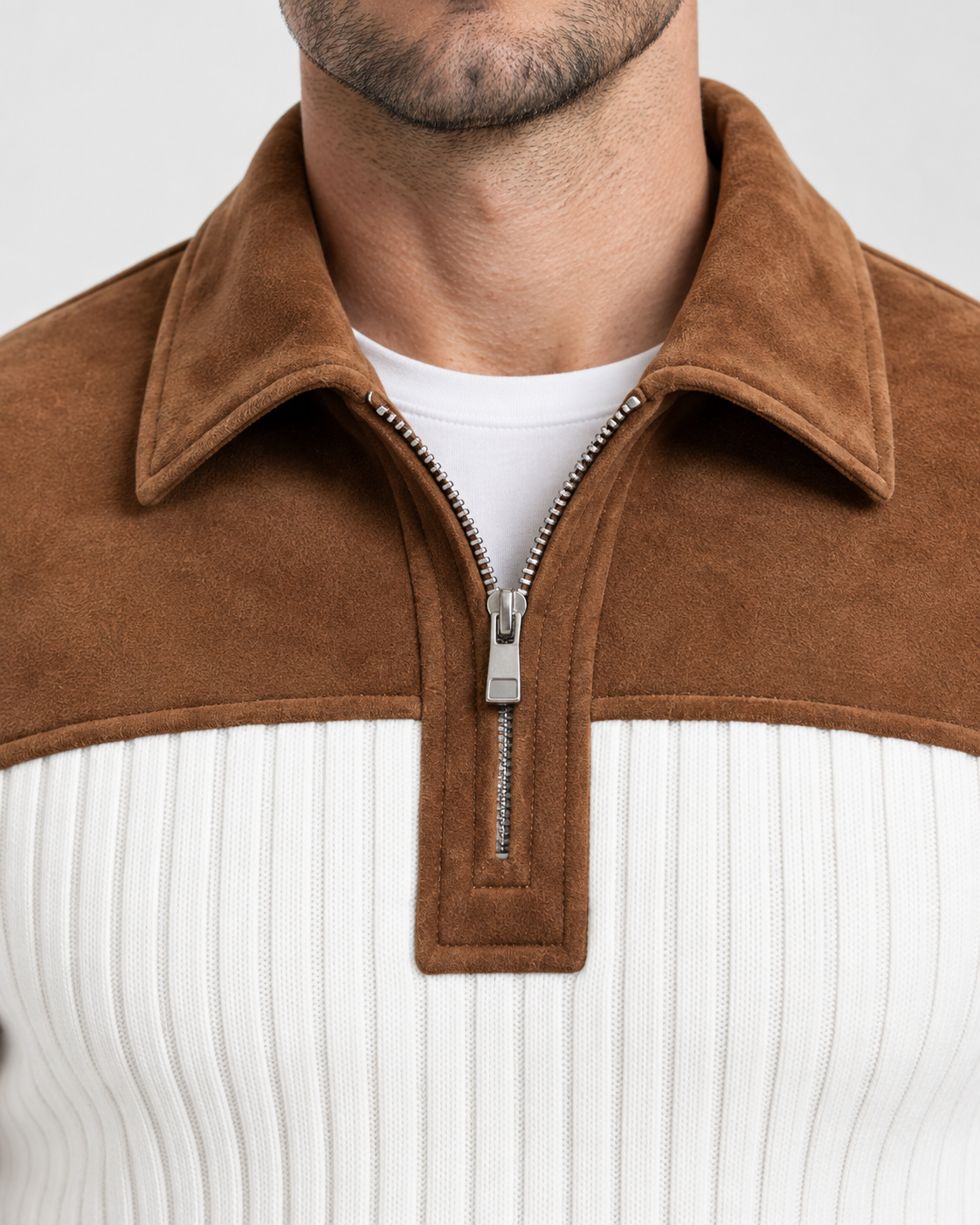 Troyer Pullover in Weiß #color_weiß