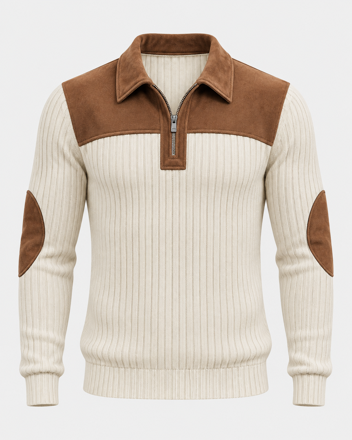 Troyer Pullover in Beige #color_beige
