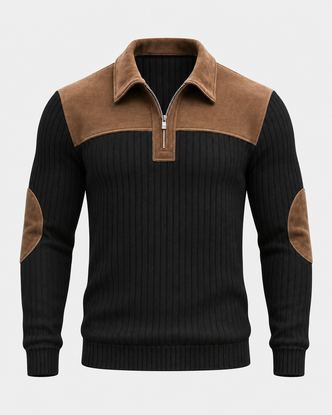 Troyer Pullover in Schwarz #color_schwarz
