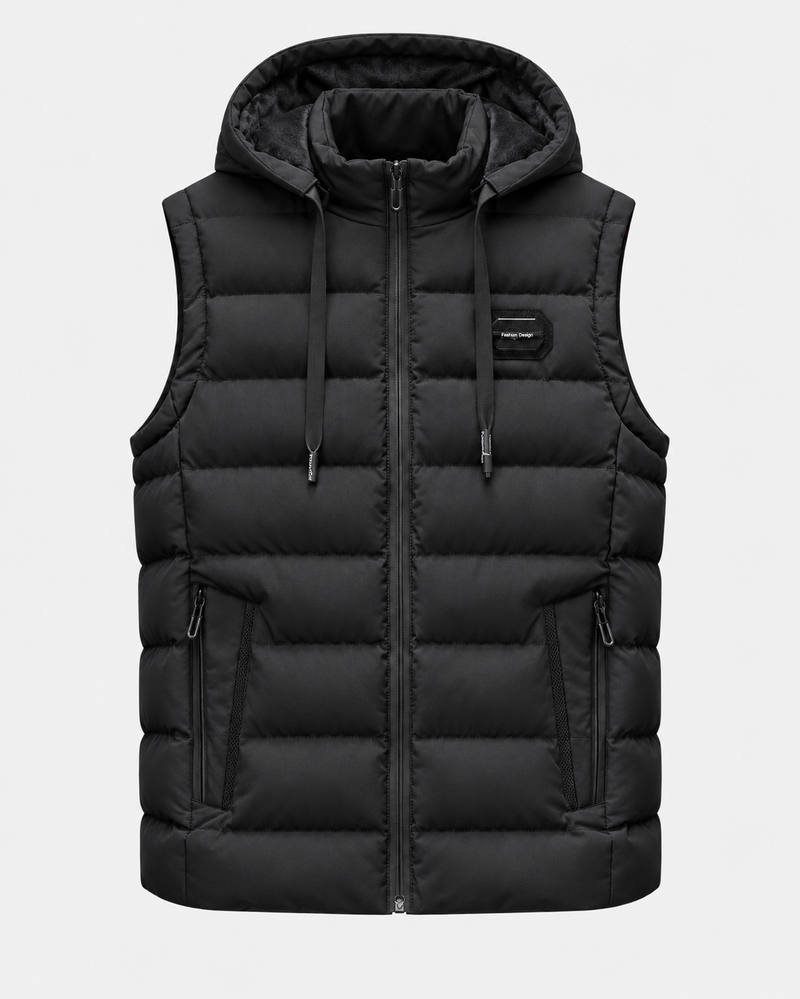 Frost Steppweste in Schwarz #color_schwarz