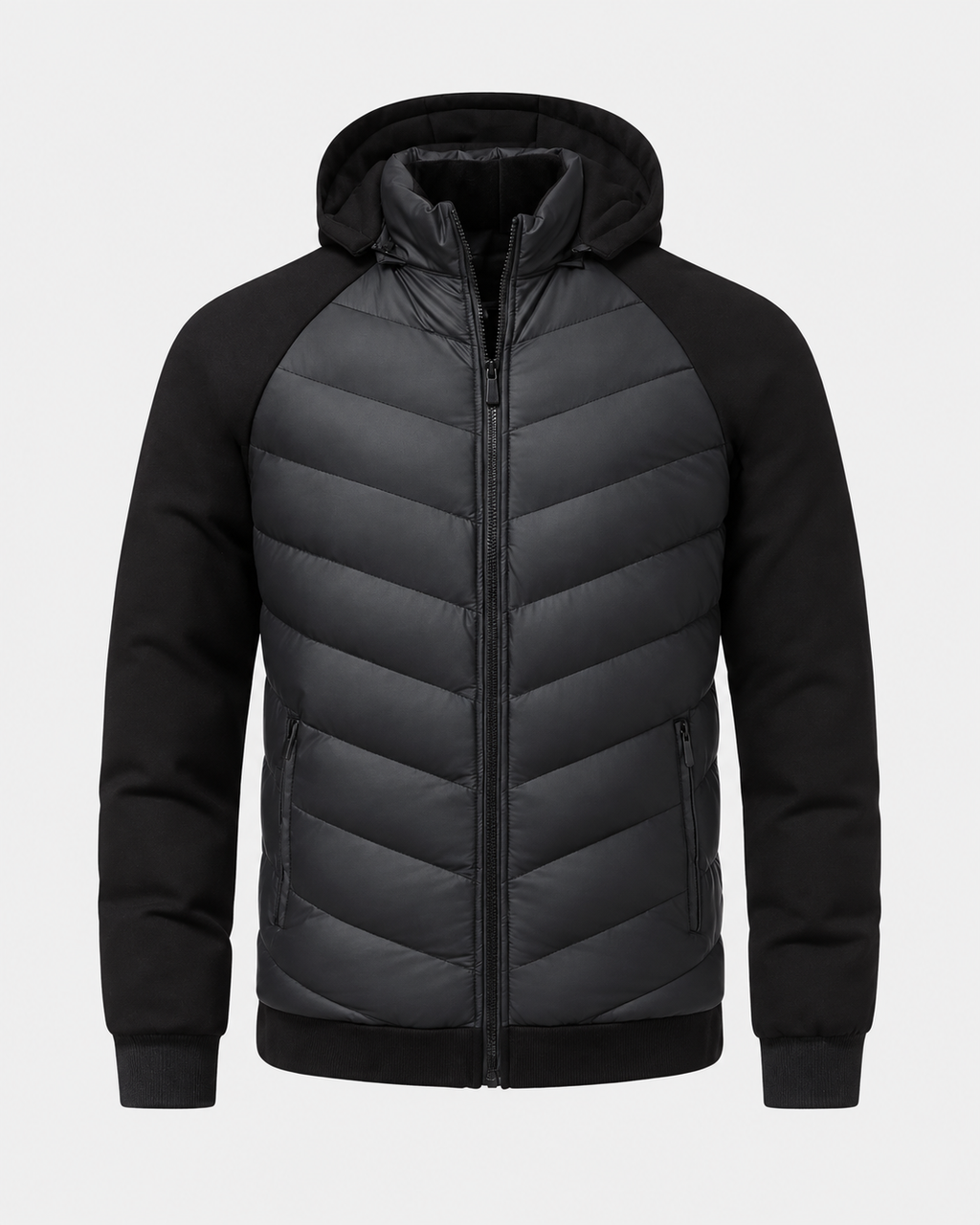 Hybrid Thermojacke in Schwarz #color_schwarz