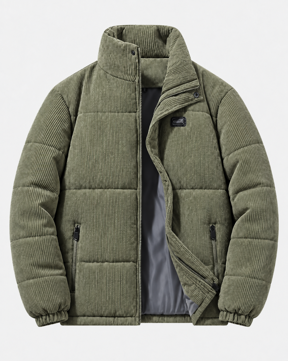 Cordjacke in Grün #color_grün