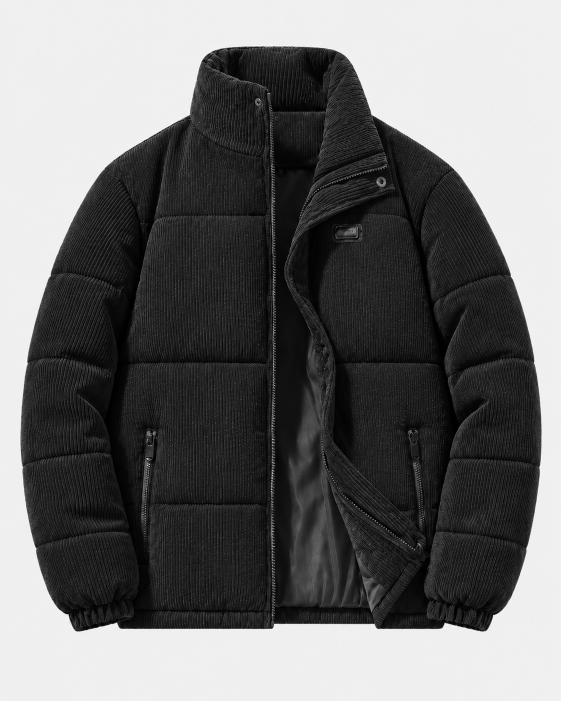 Cordjacke in Schwarz #color_schwarz