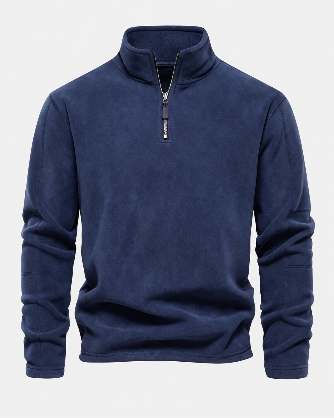 Fleecepullover in Marineblau #color_marineblau