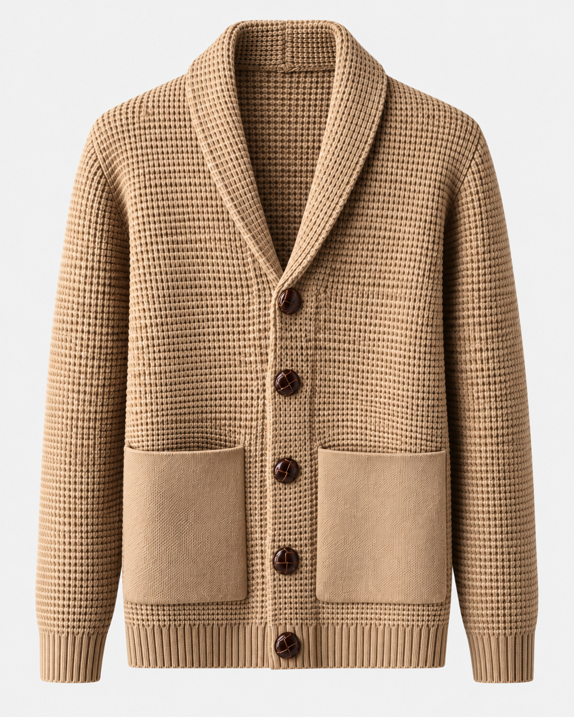 Halden Strickjacke in Vintage-Sand #color_vintage-sand
