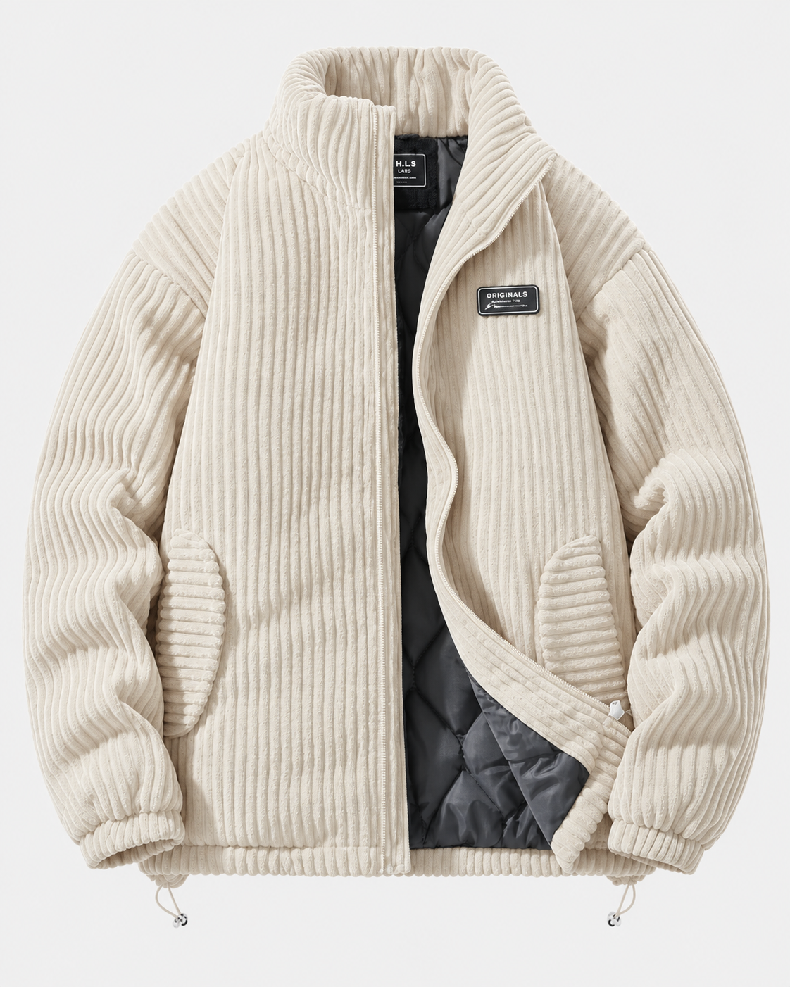 Heritage Cordjacke in Cremeweiß #color_cremeweiß