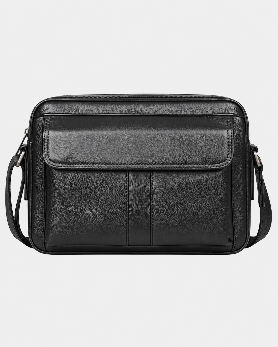 Ledertasche in Schwarz #color_schwarz