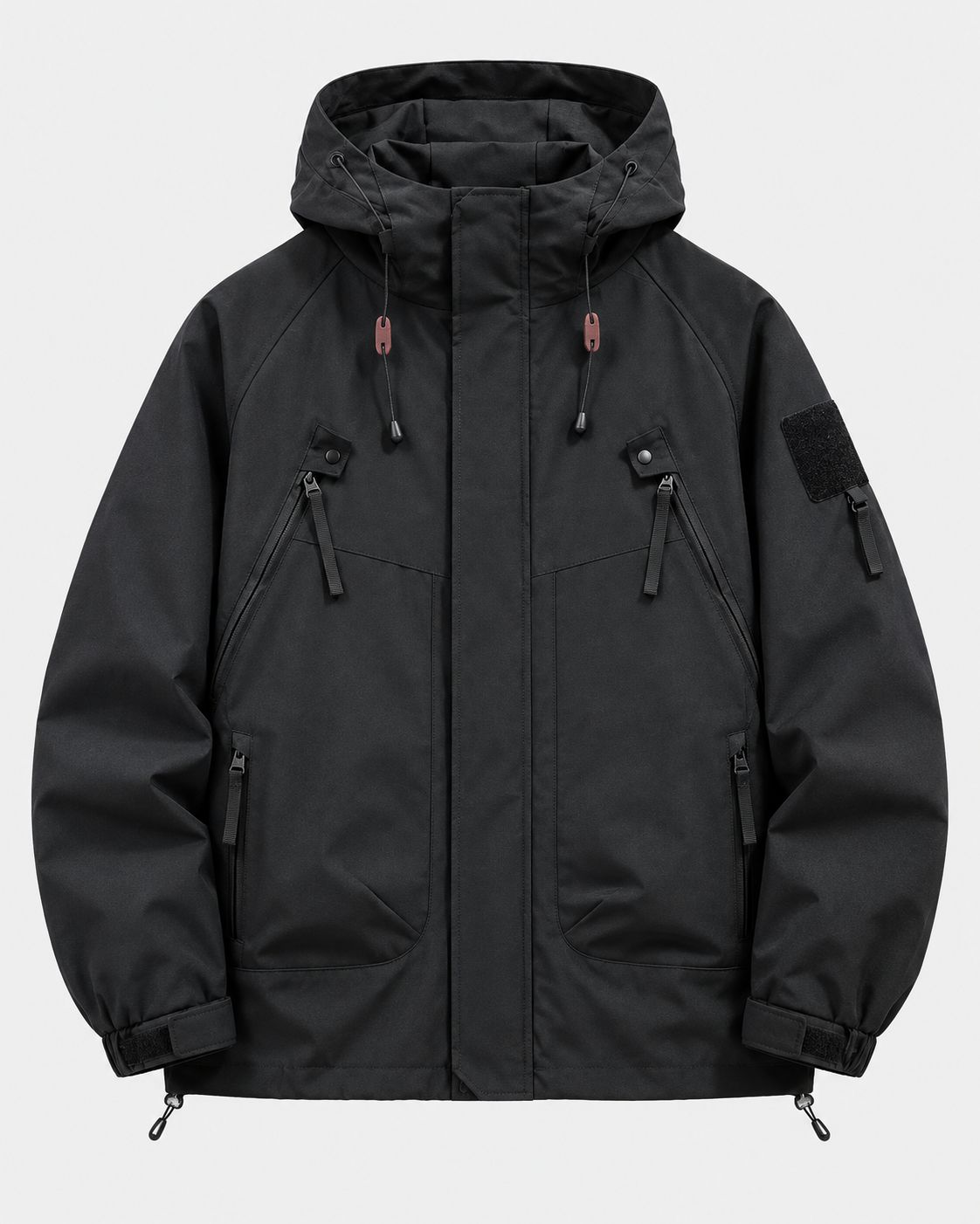Leichte Windjacke in Schwarz #color_schwarz