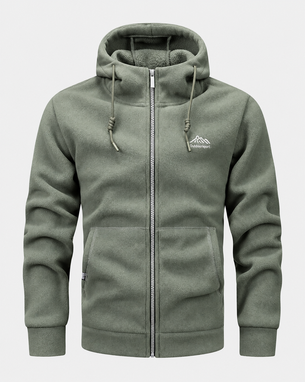 SoftCore Zip-Hoodie in Grün #color_grün