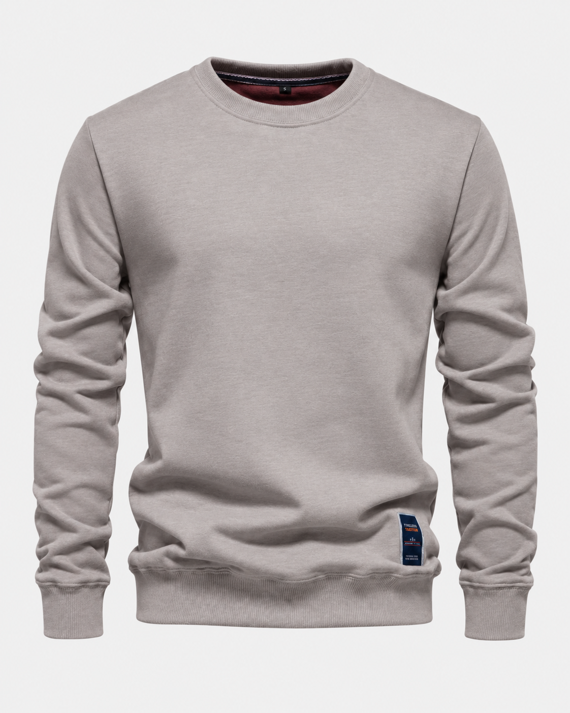 Sweatshirt in Hellgrau #color_hellgrau