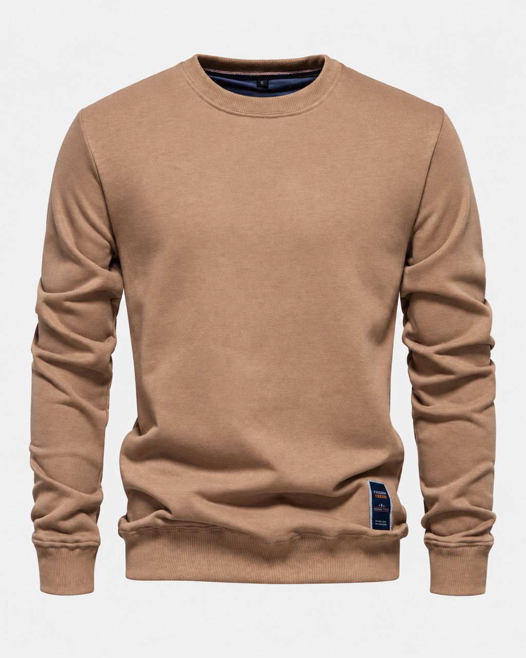 Sweatshirt in Khaki #color_khaki