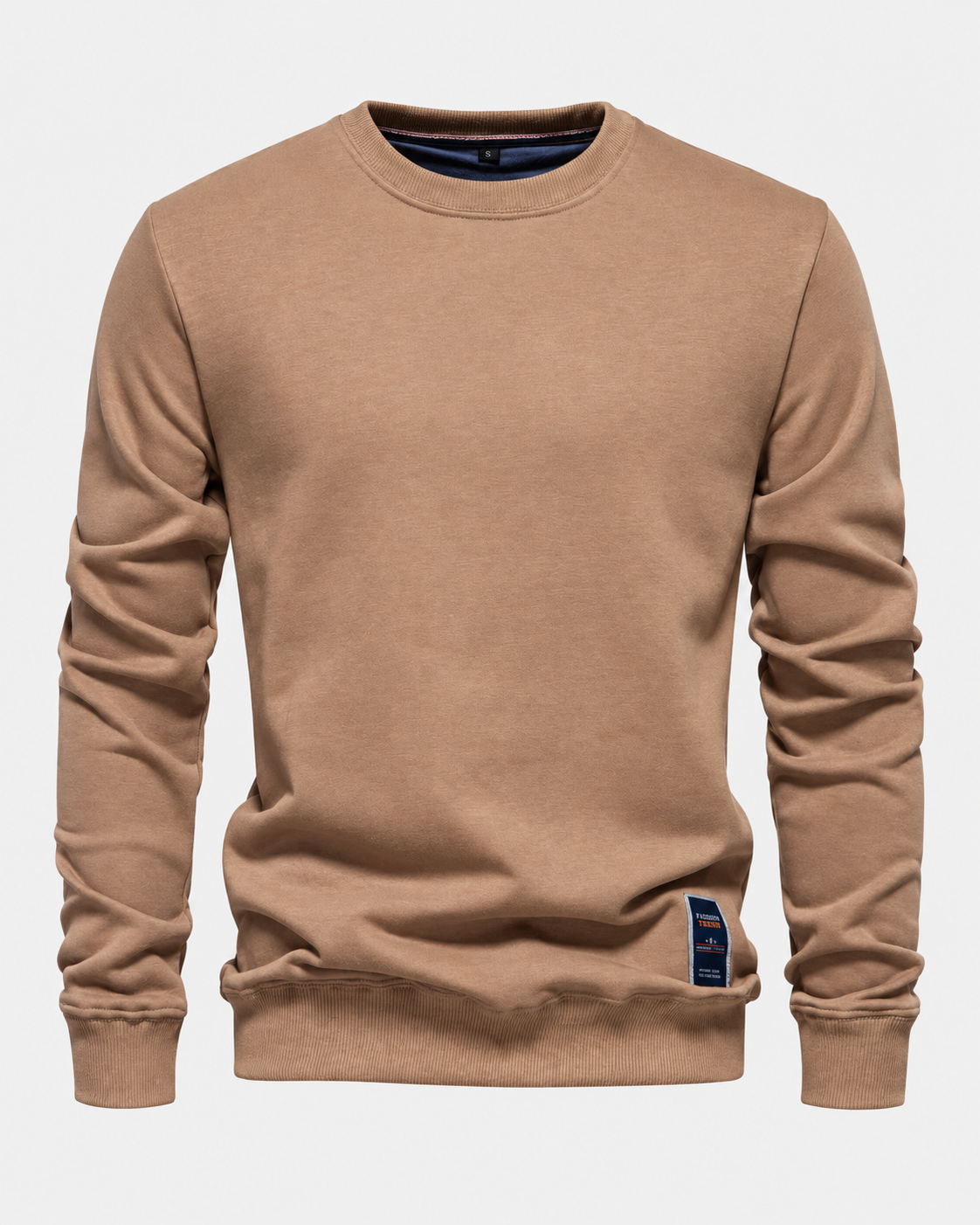 Sweatshirt in Khaki #color_khaki