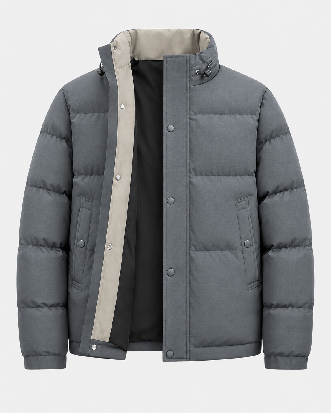 Urban Steppjacke in Grau #color_grau